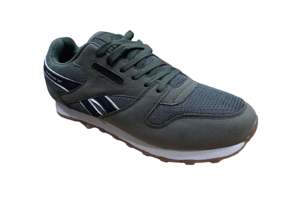 کتونی ریبوک کلاسیک زیتونی نمای بالا