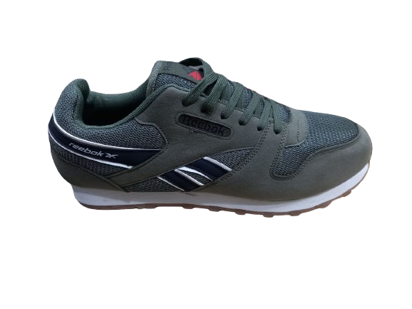 : کتونی ریبوک کلاسیک زیتونی نمای بیرونی