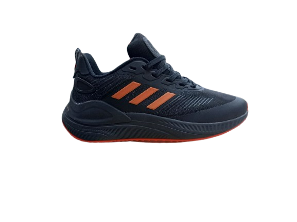 کتونی آدیداس آلفا مگا مشکی نمای کناری بیرونی