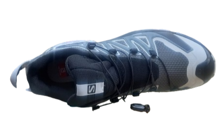 کتونی سالامون ایکس پرو طوسی نمای بالا