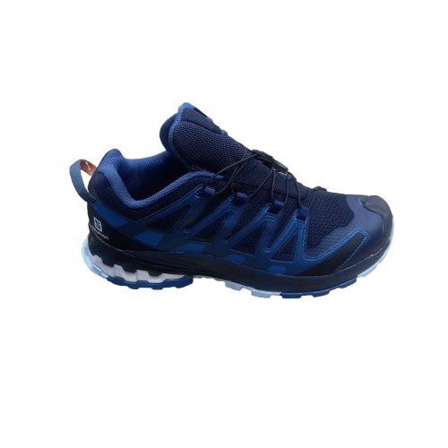 کتونی سالامون ایکس پرو آبی کاربنی نمای بیرونی