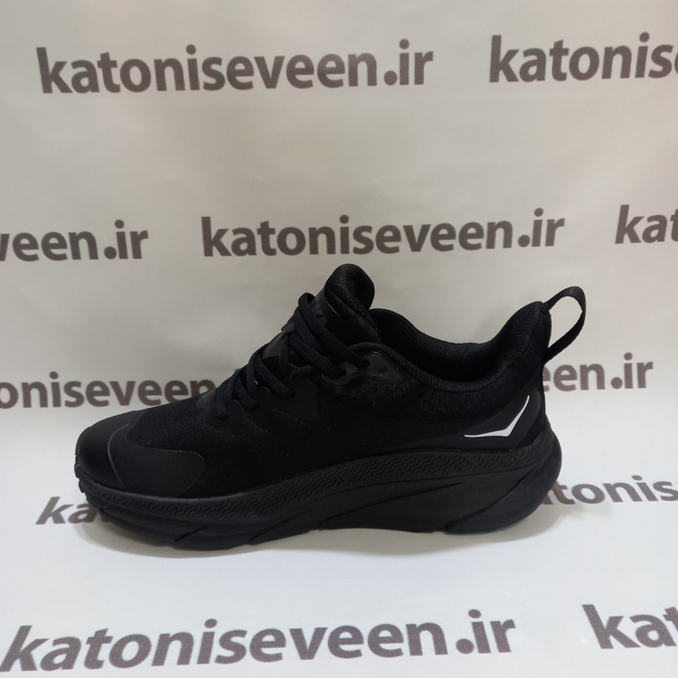 کتونی هوکا چلنجر 7 گورتکس مشکی نمای کناری داخلی سایز 40 تا 45 اصلی وارداتی ویتنامی