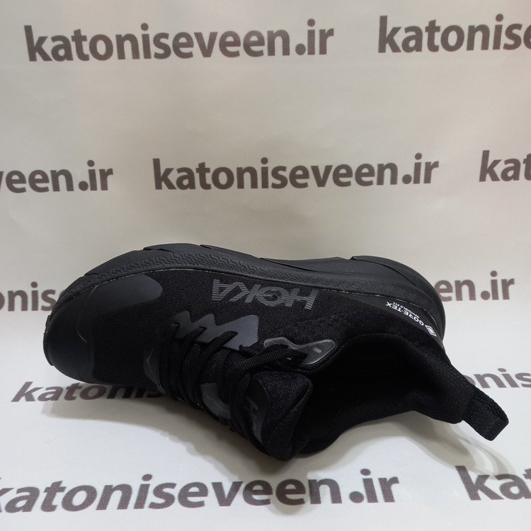 کتونی هوکا چلنجر 7 گورتکس مشکی نمای بالا سایز 40 تا 45 اصلی وارداتی ویتنامی