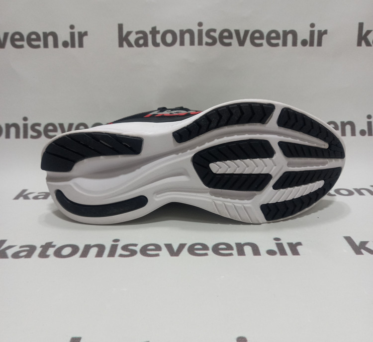 کتونی هوکا سولیمار مشکی قرمز نمای زیره