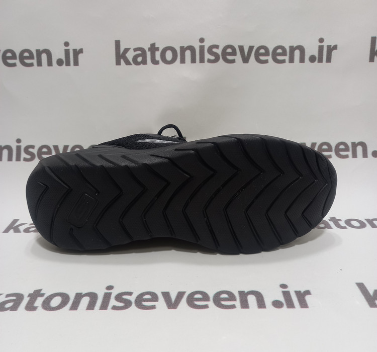 کتونی اسکیچرز راحتی بندار مشکی نمای زیره