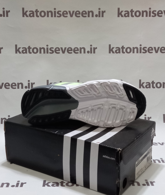 کتونی آدیداس آدی استار طوسی سبز نمای زیره