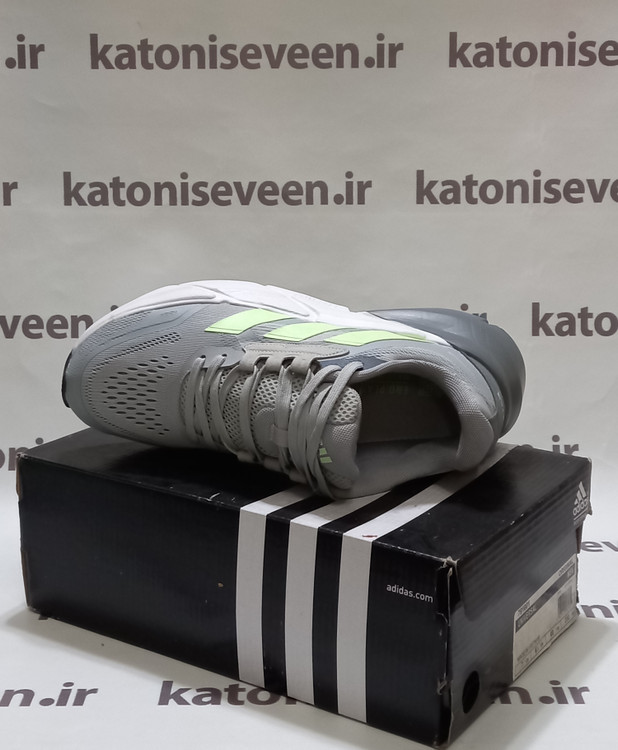 کتونی آدیداس آدی استار طوسی سبز نمای بالا