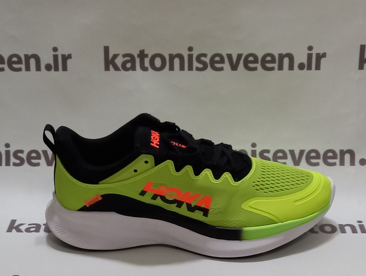 کتونی هوکا سولیمار سبز نمای بیرونی