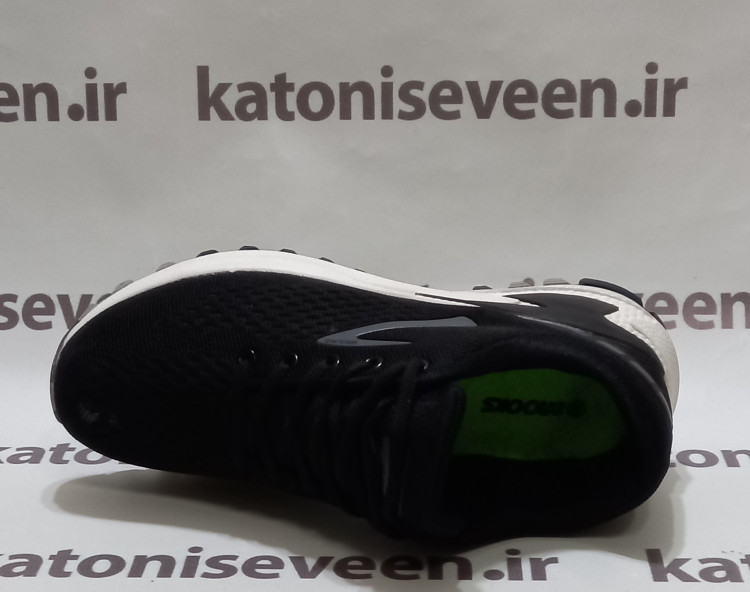 کتونی بروکس دیاد مشکی نمای بالا