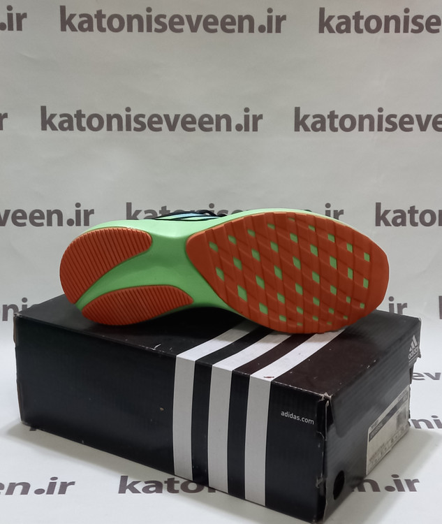 کتونی آدیداس اکومنت مشکی نمای زیره