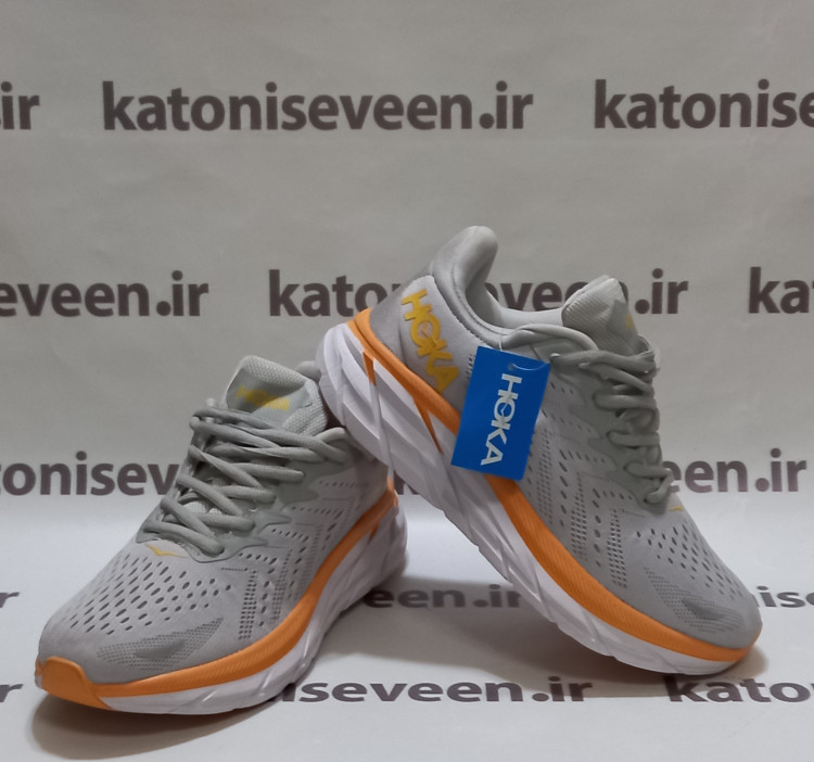 کتونی هوکا کلیفتون ۸ روشن نمای کلی سایز ۴۰ تا ۴۵