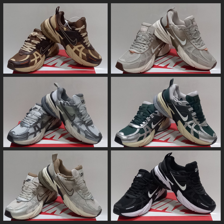 کتونی نایک وی تو کی V2K اصل وارداتی با رنگبندی کامل و سایز ۳۷ تا ۴۵ مناسب استفاده روزمره و اسپرت