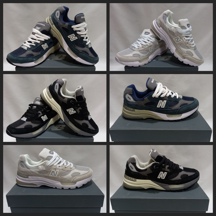 نمای کلی کتونی نیو بالانس 992 وارداتی سایزبندی 40 تا 45 رنگبندی کامل