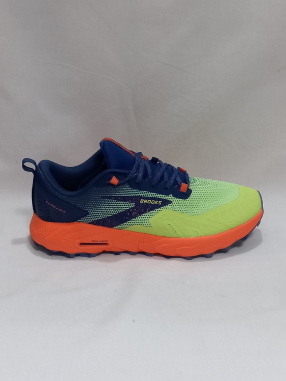 کتونی بروکس کاسکادیا 17 رنگ فسفری وارداتی سایزبندی کامل