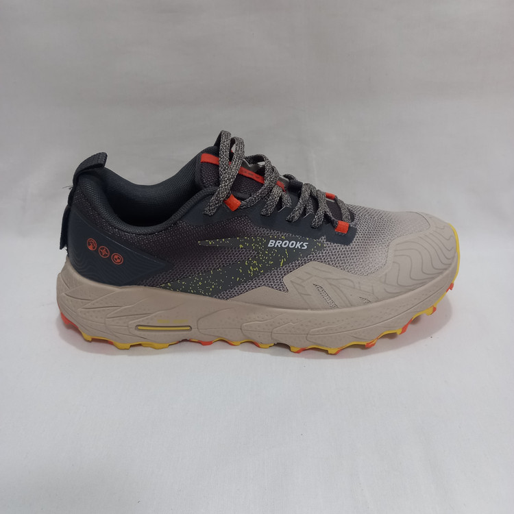 «کتونی بروکس کاسکادیا 17 رنگ طوسی زرد وارداتی سایزبندی کامل