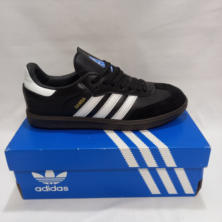 کتونی آدیداس سامبا OG رنگ مشکی سفید وارداتی سایزبندی 37 تا 45